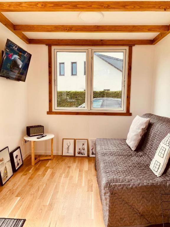 Tiny House Fleesensee Mit Eigenem Garten Und Nur Wenige Meter Vom Seeufer Göhren-Lebbin Buitenkant foto