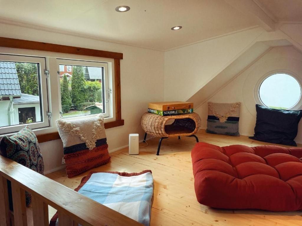 Tiny House Fleesensee Mit Eigenem Garten Und Nur Wenige Meter Vom Seeufer Göhren-Lebbin Buitenkant foto
